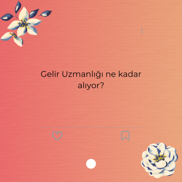 Gelir Uzmanlığı ne kadar alıyor? 1