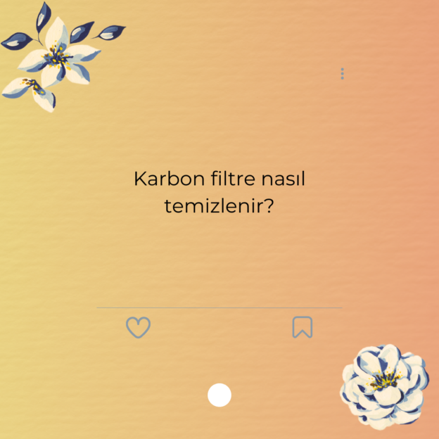 Karbon filtre nasıl temizlenir? 1
