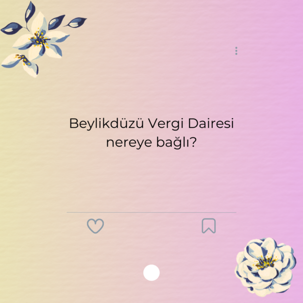 Beylikdüzü Vergi Dairesi nereye bağlı? 1