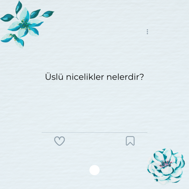 Üslü nicelikler nelerdir? 1