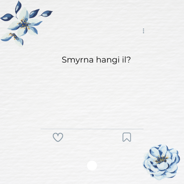 Smyrna hangi il? 1