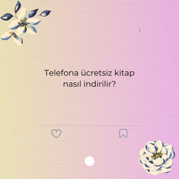 Telefona ücretsiz kitap nasıl indirilir? 1