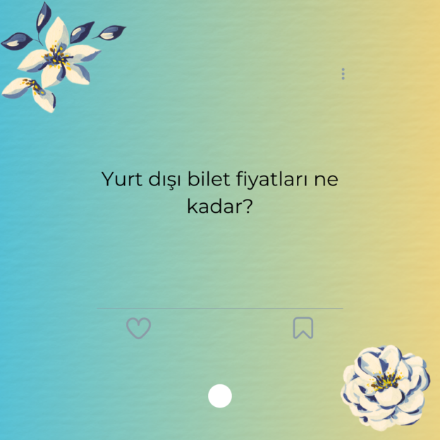 Yurt dışı bilet fiyatları ne kadar? 1