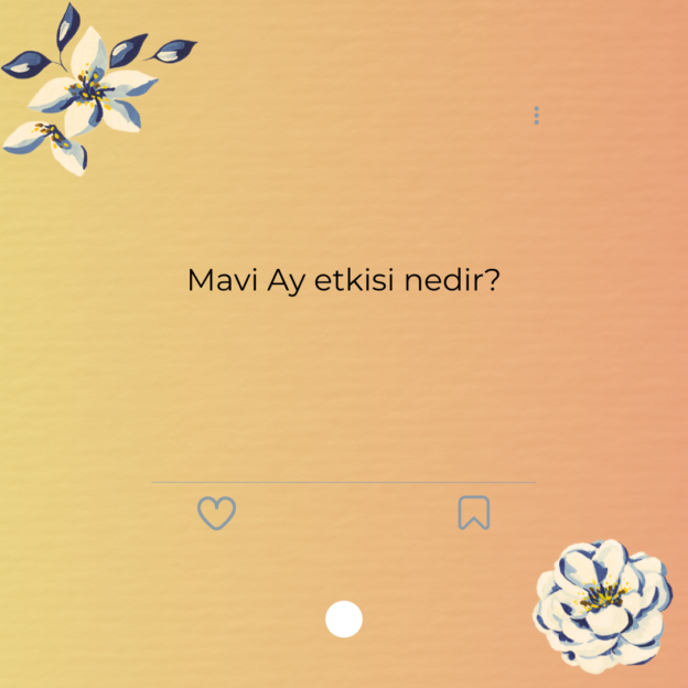 Mavi Ay etkisi nedir?