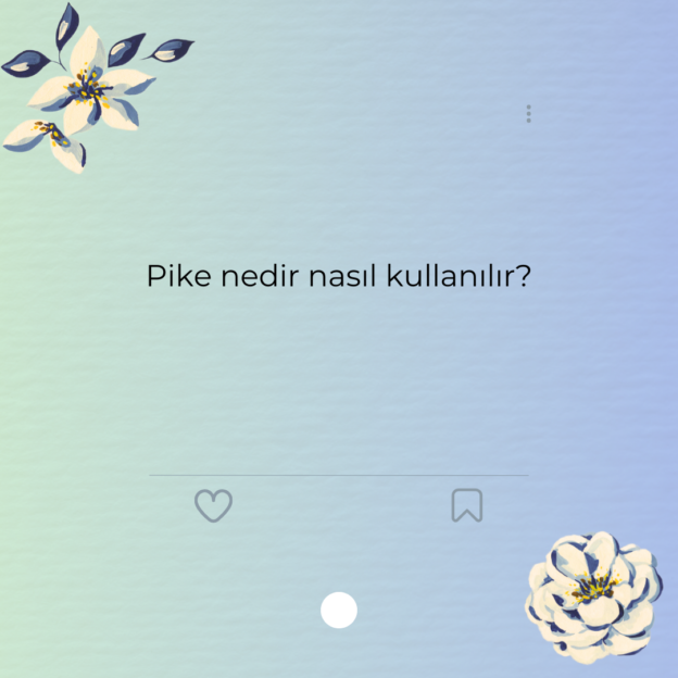 Pike nedir nasıl kullanılır?