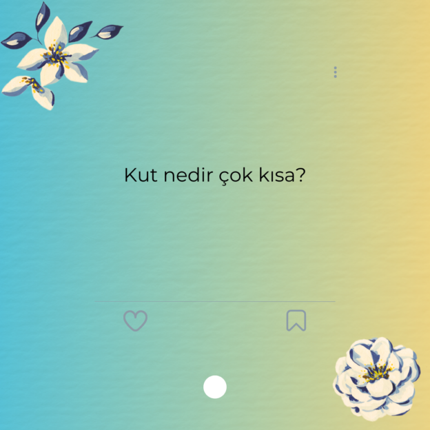 Kut nedir çok kısa? 1