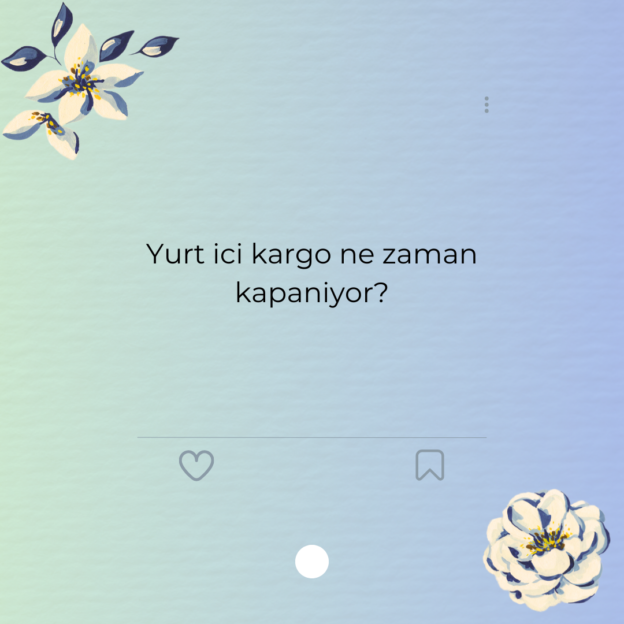 Yurt ici kargo ne zaman kapaniyor?