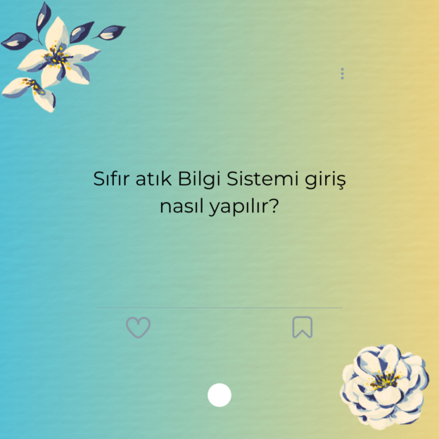 Sıfır atık Bilgi Sistemi giriş nasıl yapılır? 1