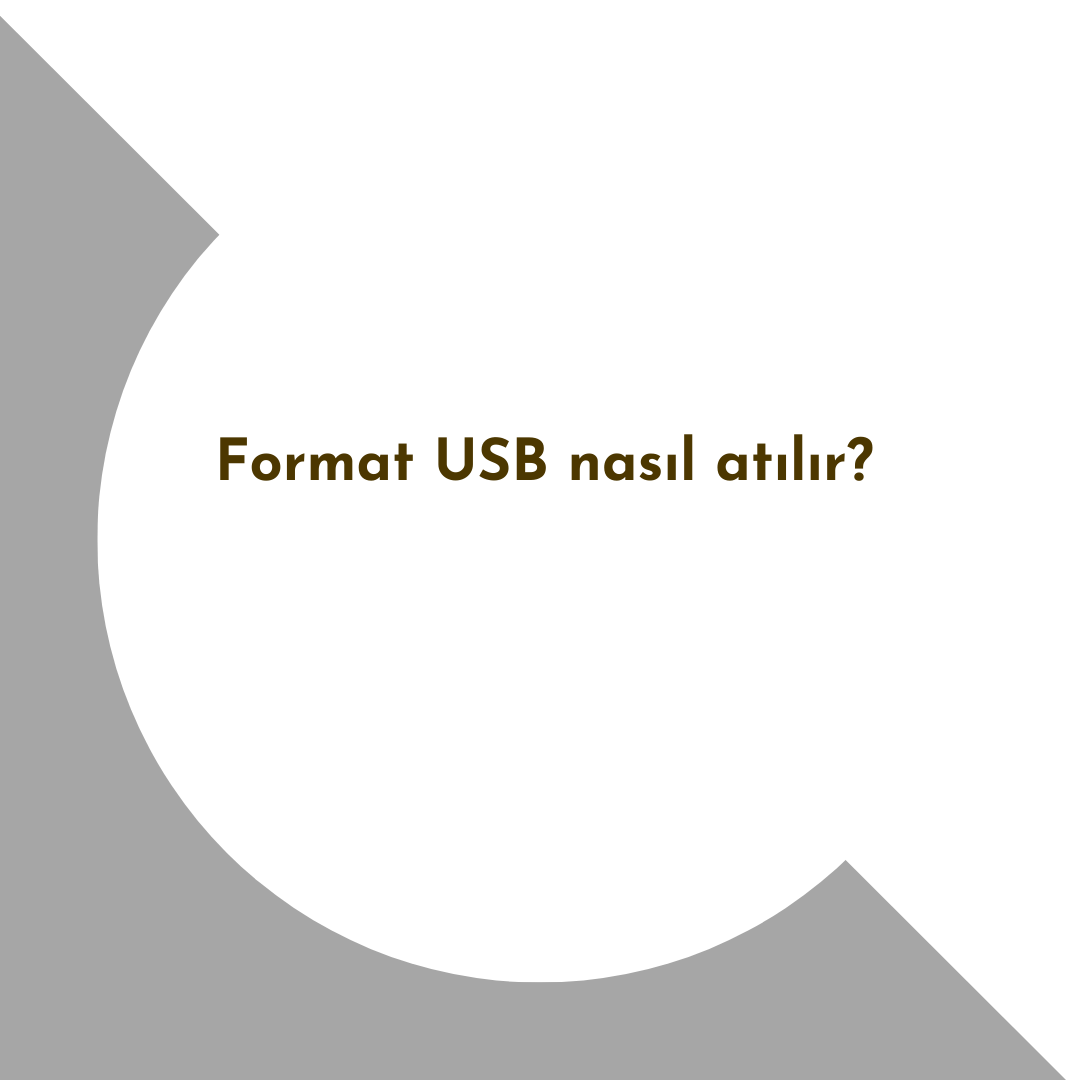 Format USB Nas l At l r Ne Demek Z t Anlam E Anlam Format usb nas l at l r ne demek z t anlam e anlam