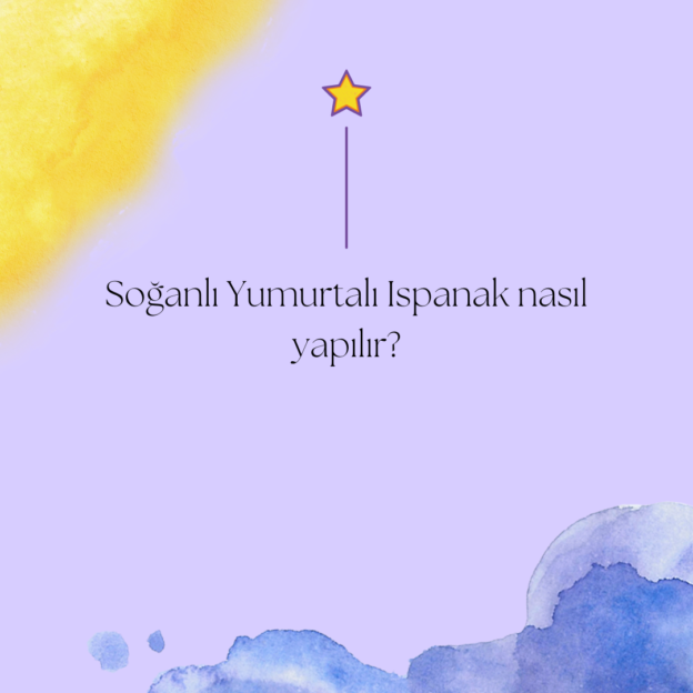 Soğanlı Yumurtalı Ispanak nasıl yapılır? 1