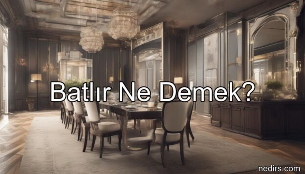 batlır ne demek?