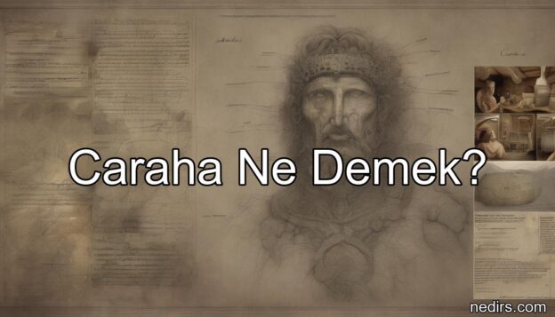 caraha ne demek?