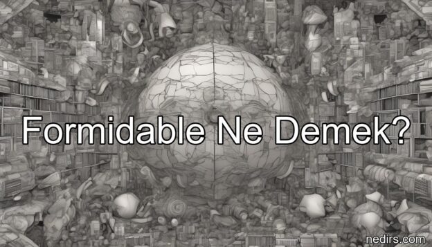 formidable ne demek?