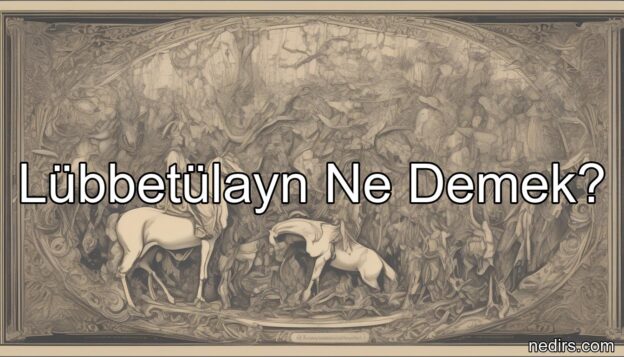 lübbetülayn ne demek?