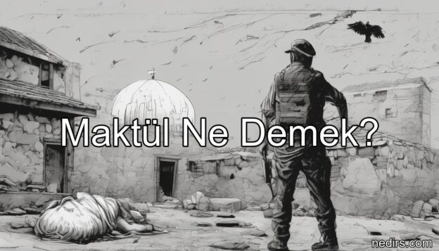 maktül ne demek?