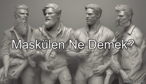 maskülen ne demek?