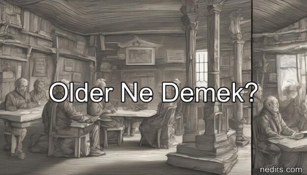 older ne demek?