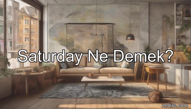 saturday ne demek?